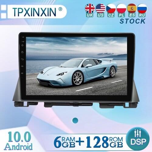 6+128GB For Kia K5 2016 Android 10 Radio Player Car GPS Navigation Head Unit Car Radio with Screen WIFI DSP CARPLAY