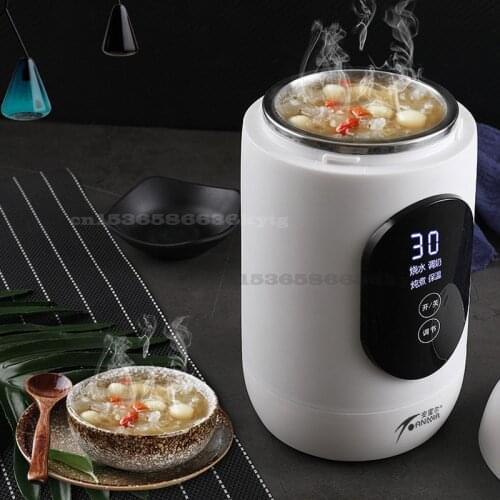 700ML Portable Electric Kettle 304 Stainless Steel Mini Dormitory StowHealth Pot Intelligent Insulation Folding Kettle