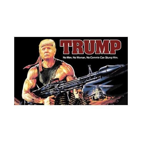 90x150 cm Trump Gun American Flag For Decoration