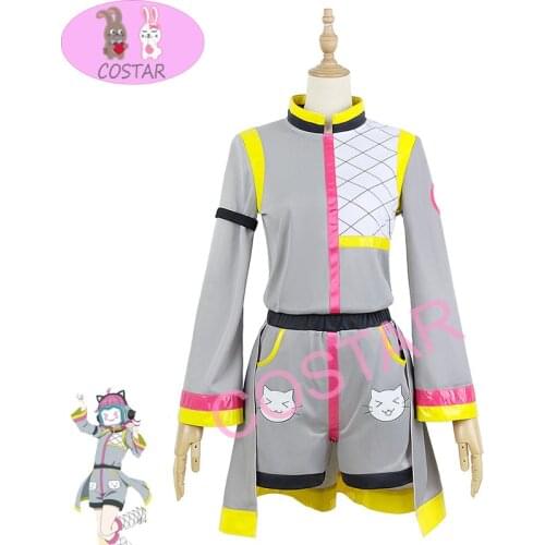 Anime Love Live! Nijigasaki High School Idol Club Tennouji Rina Cosplay Costumes Women Top Pants Halloween Uniforms Custom Made