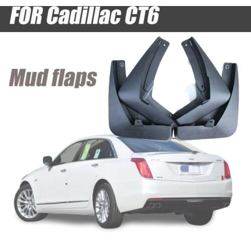 For Cadillac CT6 mud flaps ct6 mudguards cadillac splash guards Fenders car accessories auto styling 2016-2017