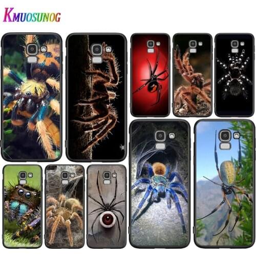 Spider Fly-Flap Animal For Samsung Galaxy J8 J7 Duo J6 J5 Prime J4 Plus J3 J2 Core 2018 2017 2016 Phone Case Cover
