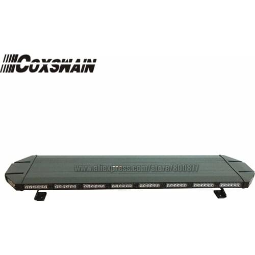 Coxswain Car LED warning lightbar for fire truck police ambulance Car Roof Flash Strobe lights emergency lightbar (17325K)