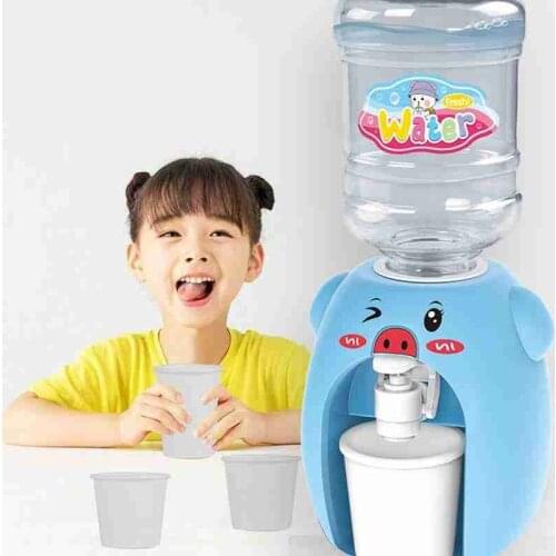 Childrens Water Dispenser Simulation Play House Beverage Machine Net Red Fun Little Cute Pig Mini Water Toy Package Girl