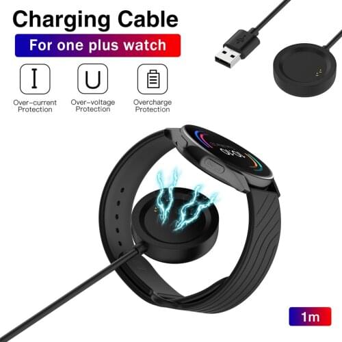 Smartwatch Dock Charger Adapter USB Fast Charging Cable For Oneplus Watch Sport Smart Wristwatch One Plus Charge Accessories