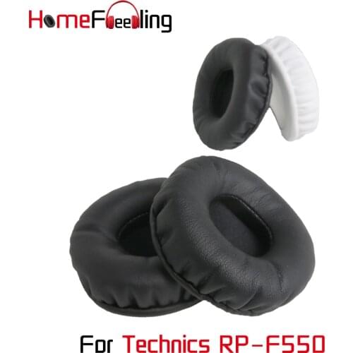 Homefeeling Ear Pads for Technics RP-F550 Headphones Super Soft Velour Ear Cushions Sheepskin Leather Earpads Replacement
