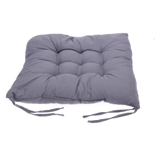 Thickened Cotton Cushion Soft Comfortable Office Chair Seat Solid Back Cushions Breathable Winter Mat for Bar Home Office Top