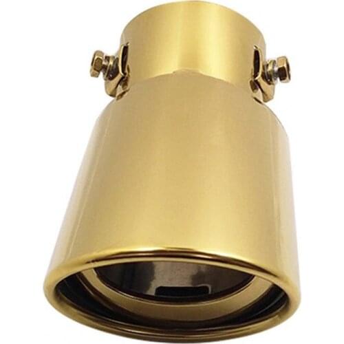 Muffler Tip Golden Color Sound-absorbing Stainless Steel Wear-resistant for Corolla Exhaust System Exterior Accessories