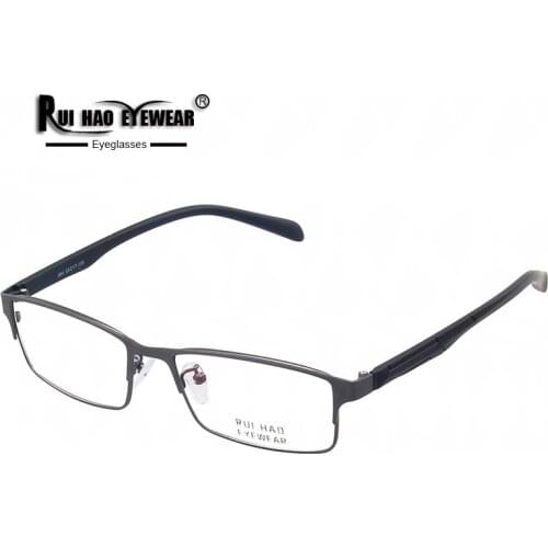 Stainless Steel Eyeglasses Frame Men Optical Glasses Frame Concise Full Design Fill Spectacles Prescription Frames 964