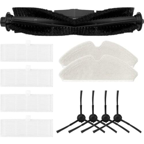 Roller Side Brush HEPA Mops for Proscenic M7 PRO/Kyvol Cybovac S31/ HONITURE Q6/Uoni Vacuum Cleaner Accessories