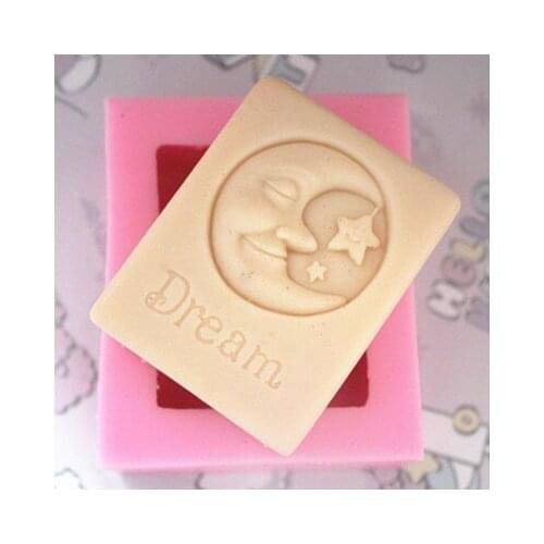 Handmade Soap Silicone Mold Animal Candle Molds Polymer Clay free moon dream