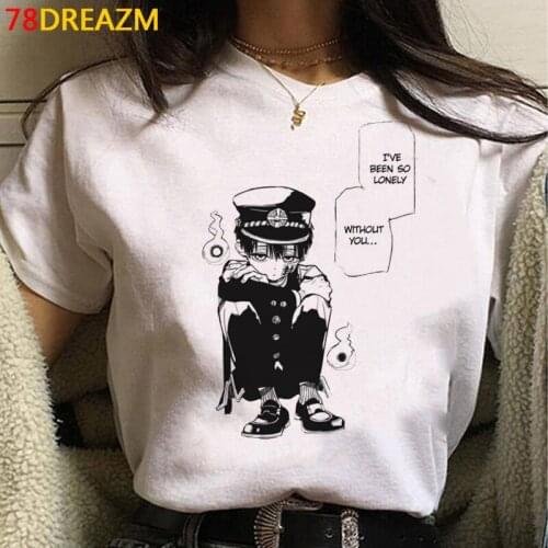 Toilet Bound Hanako Kun clothes top tees women tumblr aesthetic kawaii t-shirt vintage