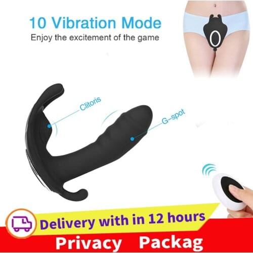 Remote Control Vibrator Dildo Panties for Women Vagina Toy Clitoral Stimulator Pussy Plug Female Masturbation Tool Sex Machines