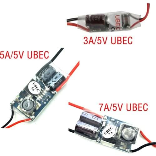 External Receiver Power Supply UBEC Module 3A /5A /7A for RC Model Drones