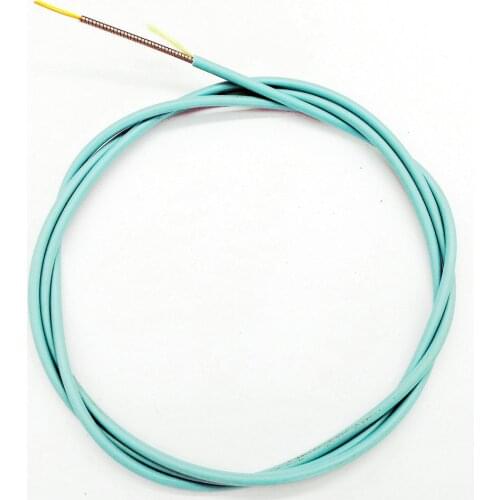 Indoor Armored 100 Meters LC-LC Duplex 10 Gigabit 50/125 Multi-mode Fiber Optical Cable OM4 Aqua 10GB LC to LC Patch Cord Jumper