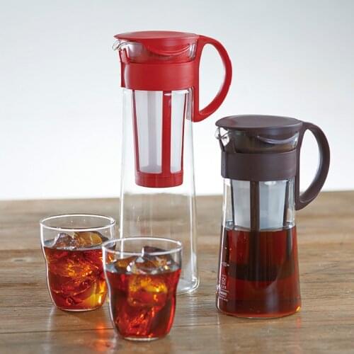 HARIO Japanese cold extract coffee pot with filter bubble teapot cold kettle ice coffee pot MCPN
