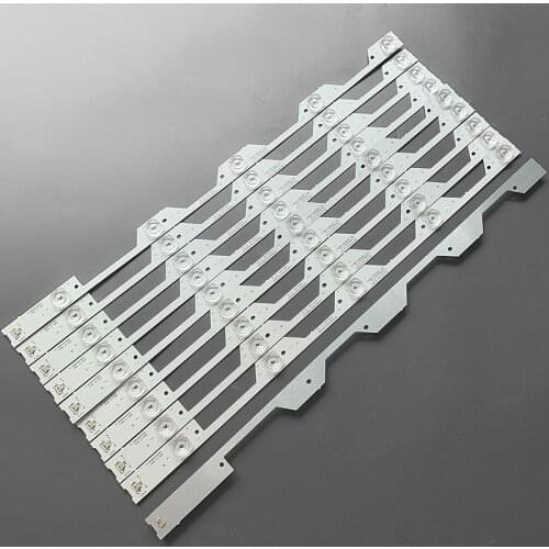 2set=20pcs 5LED LED Backlight strip For LVU550NDEL CD9W18 4C-LB5504-HR3 HR4 4C-LB5505-HR01J 55HR330M05A5 V1