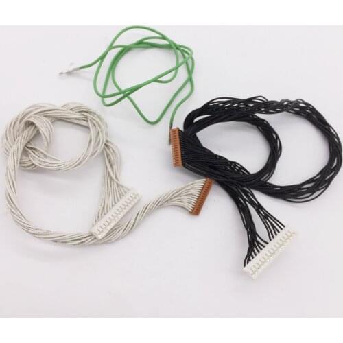 3 sets print head cable Cable Assy for zebra TLP-2844 TLP 2844 barcode printer part LP 3844-z TLP 2844-Z LP 2844-Z