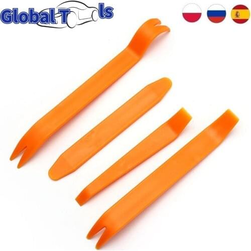 4PCS Trim Dash Removal Rivet Clips Car Door Panel Installer Cover Car Trim Removal Tools Car Audio Door Removal Tool