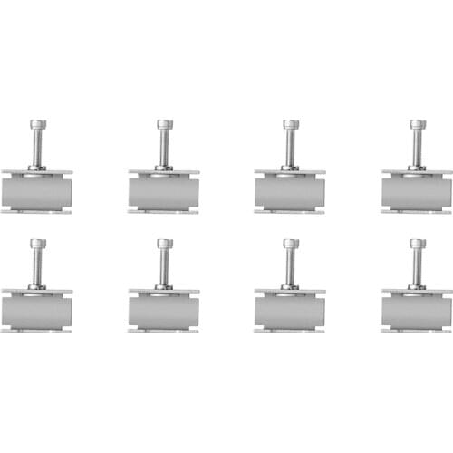 8 Pcs Glass Bed Clips Clamps Compatible with Ender 3/3 Pro/3 V2/3S,Ender 5/Pro, CR-20 PRO,CR-10S Pro,Stainless Steel