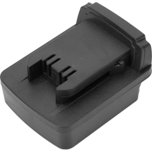 ABS Power Tool Adapter Converter For Devon 20V Battery To For Milwaukee 18V Series Tools Adapter (Black)