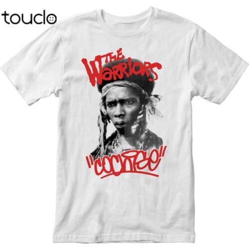 The Warriors Movie Cochise MenS White T-Shirt - New - S M L Xl 2Xl 3Xl