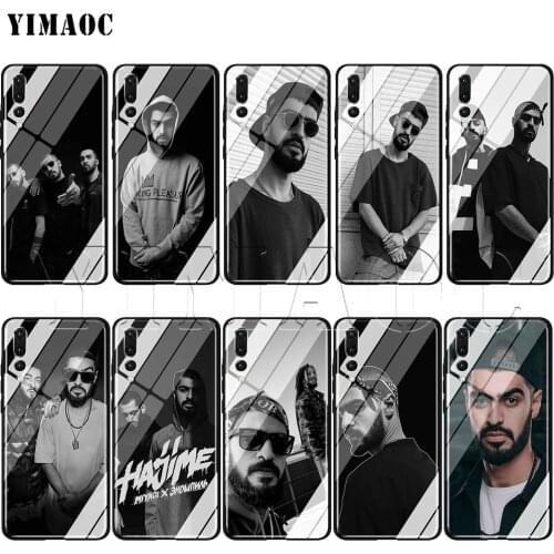 YIMAOC Miyagi & Endshpiel Glass Case for Huawei Honor Mate 7A 8X 9 P10 P20 P30 Y6 Y9 P smart lite Pro 2018 2019