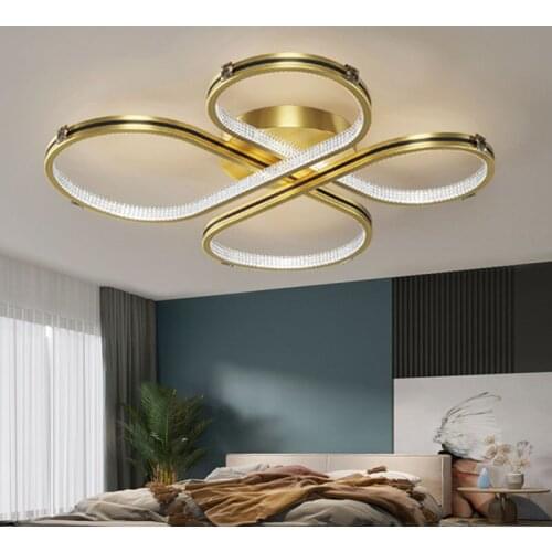 Minimalist Modern Ceiling LED Chandelier for Bedroom Living Dining Room Kitchen Home Indoor Lamp Decorative Lighting Fixture