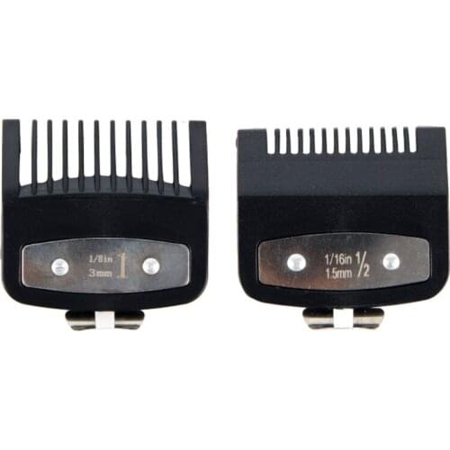 Hair Clipper Guide Comb Set Standard Guard Attach for Most Size Trimmers Clipper L69D