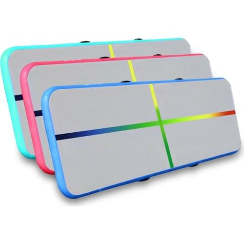 Inflatable Gymnastics 5*1*0.2M AirTrack Tumbling Air Track Floor Trampoline for Home Use/Training/Cheerleading/Beach Air pump