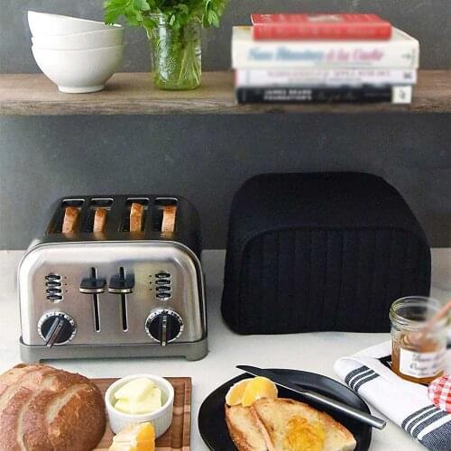 New Toaster Cover Dust Cover Bread Maker Machine Toaster Cover-Up For Two Slice Toaster Anti Dust / Fingerprint Protective Cover
