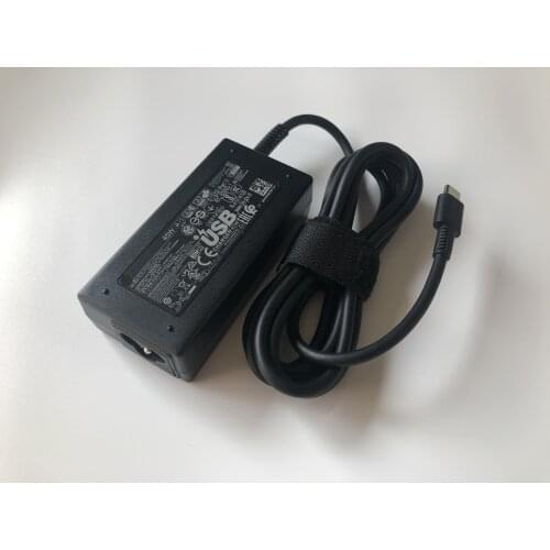 Original 100% 15V3A 12V3A 9V3A 5V3A USB-C Laptop DC Charger for HP L42206-004 L43407-001 TPN-AA07 NEW