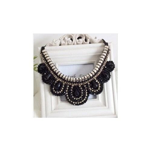 Exaggerated resion alloy chain best friends necklace bohemian necklace jewelry women pendant necklace accessaries for clothing