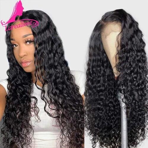 Lace Front Wigs Human Hair Peruvian Water Wave Wig 13x4 Lace Frontal Human Hair Wigs for Women Unprocessed Glueless Pre Plucked