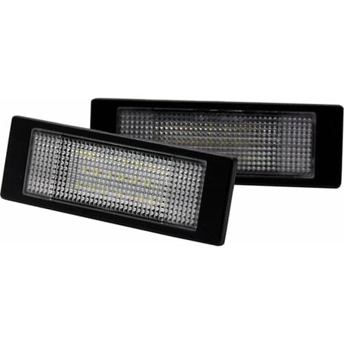 2Pcs/Set License Plate Light For Alfa Romeo 156 Benzina 159 166 147 Bz-Ds LED Light For Car License Number Plate Light Lamp