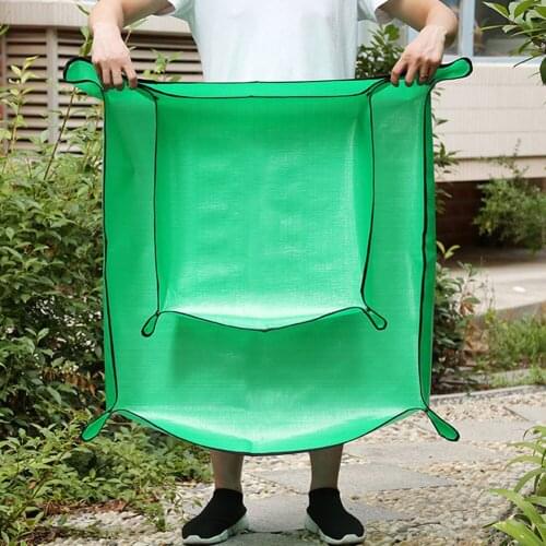 PE Home Garden Plant Pad Reusable Basin Cushion Gardening Soil Lock Flower Mats for Household Garden Grass Supply