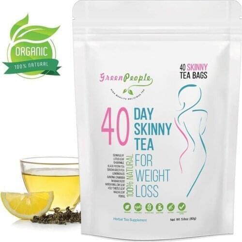 Minch 40-Day Weight Loss Products Detox Teabags Natural Beauty Skinny Teabags To Reduce Bloating And Constipation Fat Burner