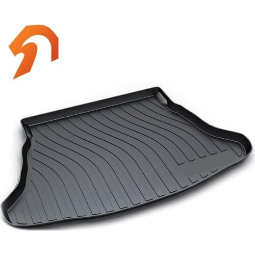 Rubber Rear Trunk Cover Cargo Liner Trunk Tray Floor Mats For TOYOTA Prius 2016-2017 Carpet Liner Mats