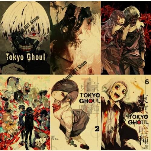 Tokyo Ghoul Anime 5D DIY Diamond Painting Cross Stitch Kits Mosaic Diamond Embroidery Full Square Drill Home Decoration