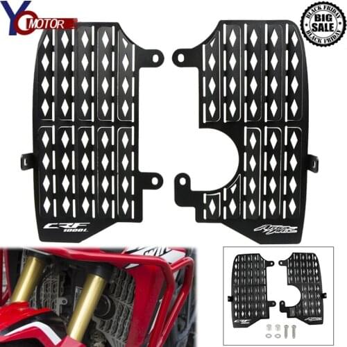 FOR HONDA crf CRF1000L Africa Twin CRF 1000L ADV SPORT 2016-2019 218 2017 CNC Motorcycle Radiator Grille Guard Cover Protector