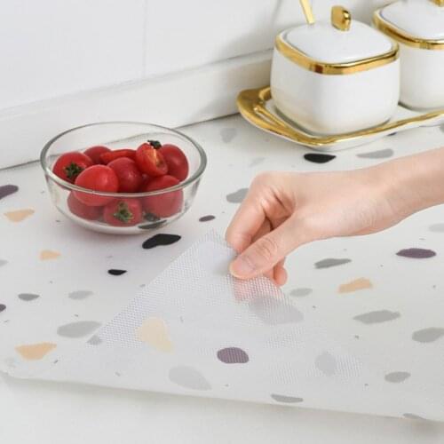 120*45cm Cuttable Drawer Pads Waterproof Moisture-proof Kitchen Countertops Refrigerators Non-slip Anti-oil Cabinet Mat Placemat