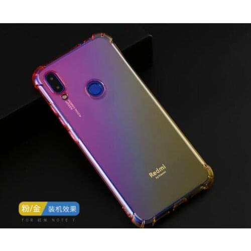 20pcs/lot free Gradient Shockproof Soft TPU Case for Xiaomi 9T 9TPro Redmi k20 k20Pro Redmi GO 7A Note 8Pro Note 8 Note 6Pro