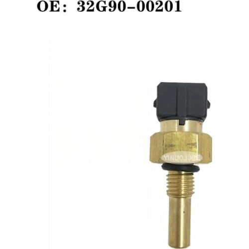 32G9000201 excavator accessories suitable for SK130-8/140-8 water temperature sensor D04FR temperature alarm OE: 32G90-00201
