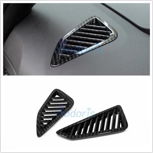 For LHD Toyota Corolla 2019 Interior Dashboard Side Air Vent AC Outlet Cover Panel Chrome Car Styling Auto Accessories