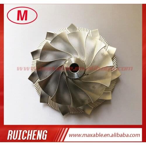 GT15-25 784369-0002 44.39/60.01mm 11+0blades high performance turbo billet/milling/aluminum2618 compressor wheel for 758351-0005