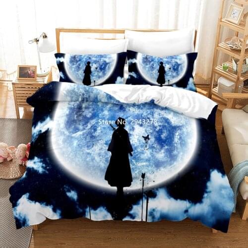 Cartoon Blood Animation Series 3D-printed Bedding Set Fashion Duvet Cover Pillowcase Home Woven Bedroom Decoration Full Size