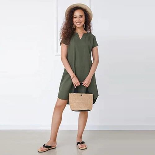 Простые летние платья MOARCHO China At AliExpress