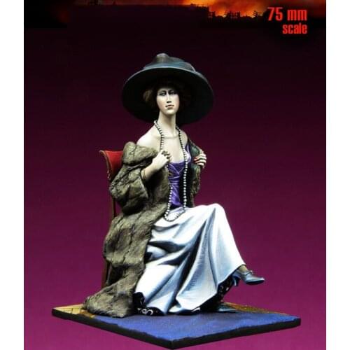 1/24 Resin Model Building Kit Figure Gentlewoman