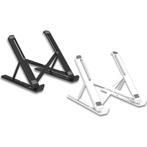 Six Gear Adjustable Laptop Stand Desktop Folding Non-slip Plastic Laptop Stand