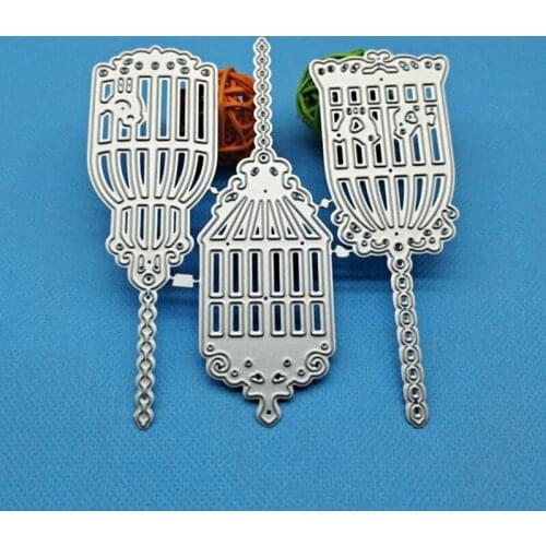 Christmas Lantern Metal Cutting Dies Stencil DIY Scrapbooking Album Paper Card Template Mold Embossing Craft Decoration